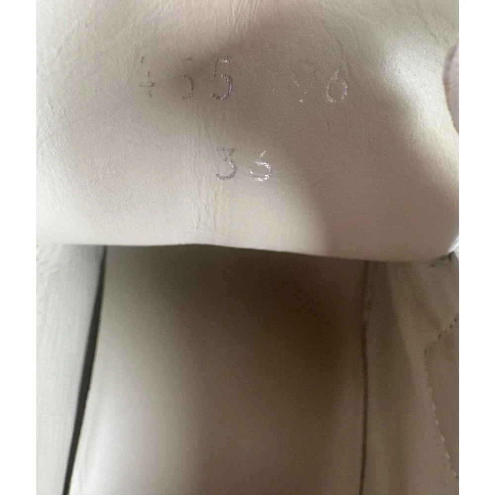 Gucci White Strap Leather Ace Sneaker Size 36 US 6